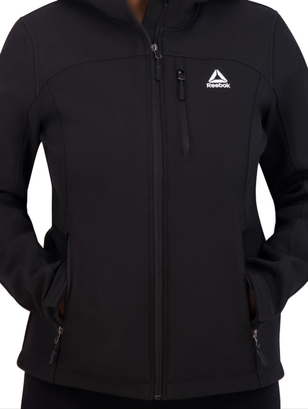 Reebok Black Jacket with Logo